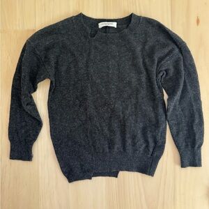 Paolo Pecora Asymmetrical Cashmere Blend Sweater